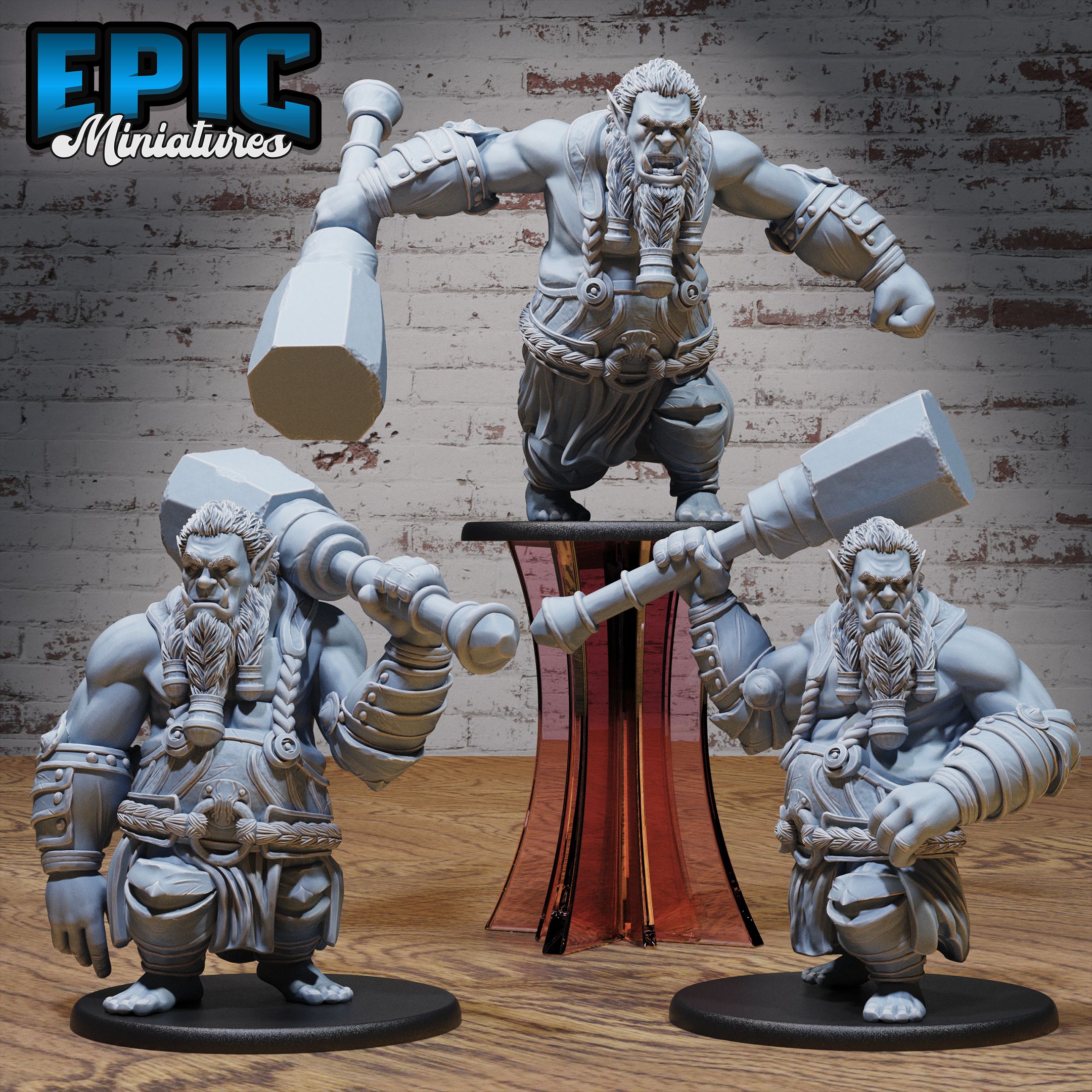 Half Troll Set / Evil Ogre / Male Cave Beast / Forest Monster / Giant Humanoid Creature / Orc Siege Servant